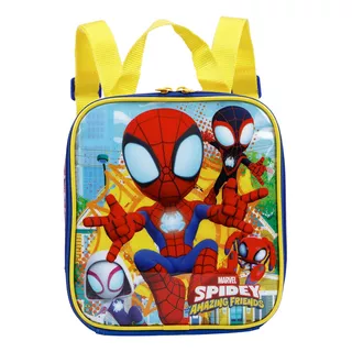 Lancheira Infantil Spidey E Seus Amigos Disney Xeryus 11714