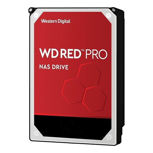 Disco NAS interno Western Digital WD Red Pro WD6003FFBX 6TB rojo