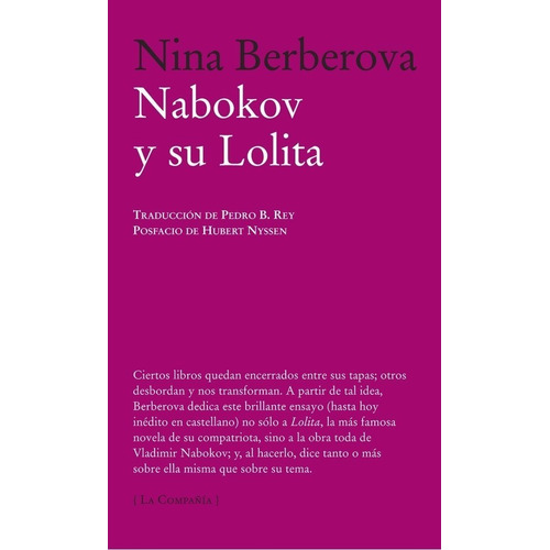 Nabokov Y Su Lolita - Nina Berberova