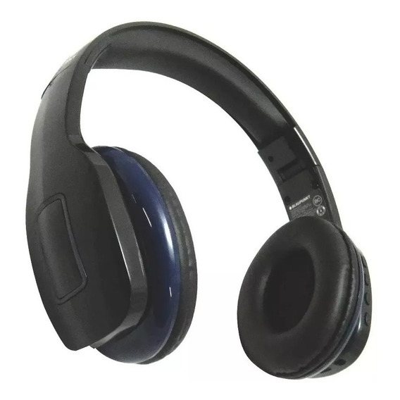 Auriculares Inlamabricos Bluetooth Blaupunkt Bp1687 Vincha Color Negro