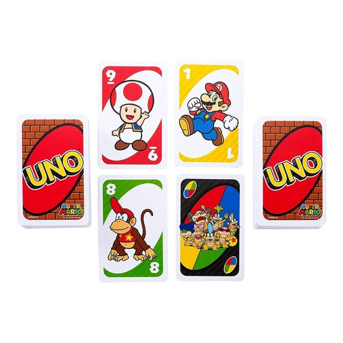 Juego de cartas Uno  Mario