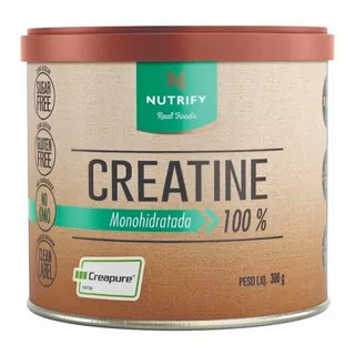 Creatina Nutrify 300g  Creatine 100% Creapure Sabor Neutro