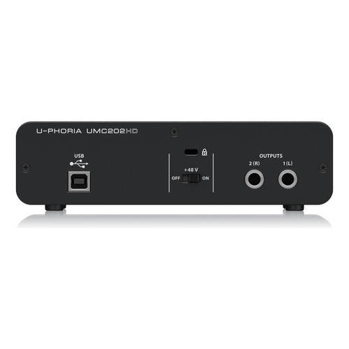 Interfaz de audio Behringer U-Phoria UMC202HD