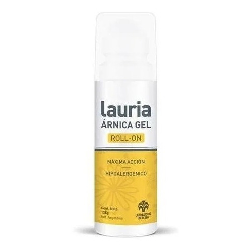 Lauria Árnica Gel Roll-on Máxima Acción Hipoalergénico 125g