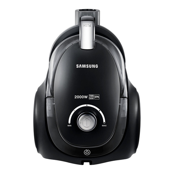 Aspiradora Samsung Sin Bolsa 2000 W Negra Vc20ccnmaeb Color Negro