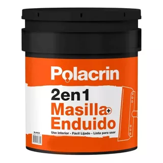 Masilla Y Enduido Polacrin 2 En 1 Duo 15 Kg