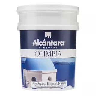 Pintura Látex Acrílico Olimpia Color 20 Litros Alcántara