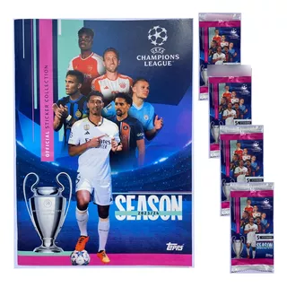 Figuritas Champions League 2023/24 Album + 100 Sobres Fs