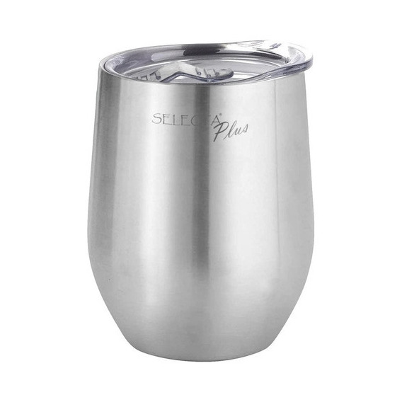 Mate Vaso Termico 350 Ml C/tapa De Acero Inox