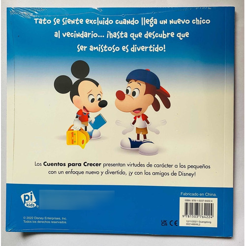 Tato Hace Un Amigo. Una Historia Sobre La Empatia. Disney C