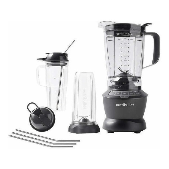 Licuadora Nutribullet Blender Combo 64 Fl Oz Negra 10 Acces Color Negro