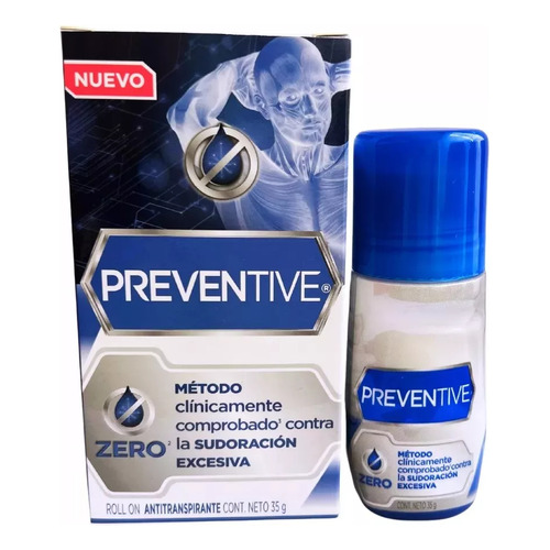 Desodorante Preventive Antitranspirante Roll-on 35gr Original