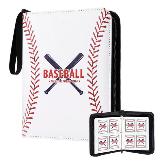 Carpeta De Tarjetas De Béisbol Con Fundas 400 Bolsillos