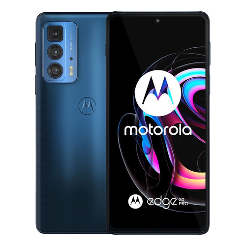 Celular Moto Edge 20 Pro 6.7'' 12gb + 256gb Azul Android 11 Color Azul midnight