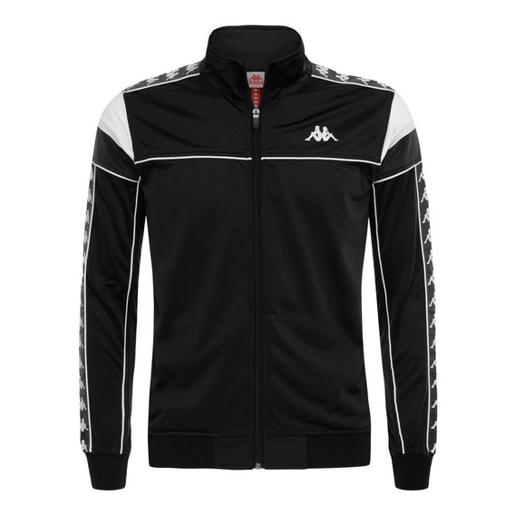 Chaqueta 222 Banda Merez Slim Black White Kappa