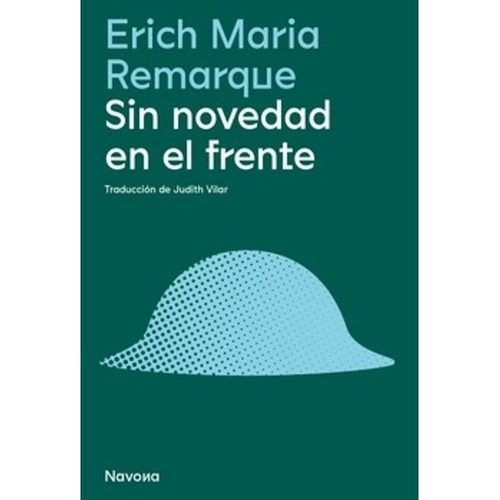 Libro Sin Novedad En El Frente - Erich Maria Remarque