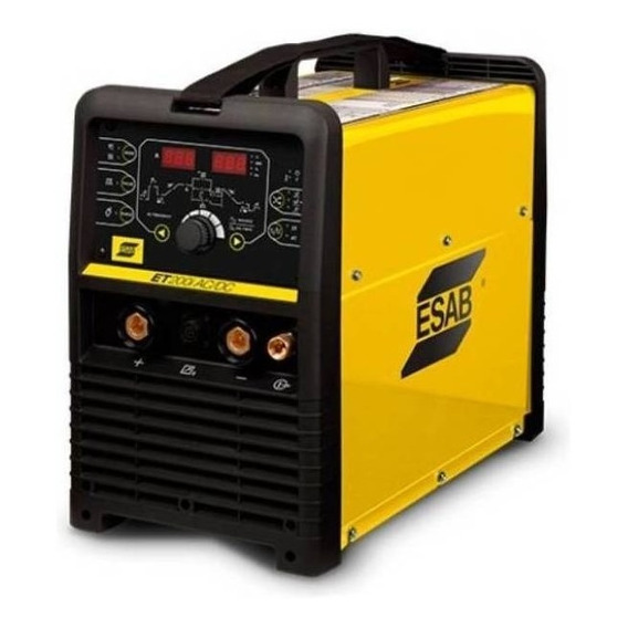 Soldadora inverter Esab ET 200i AC/DC amarilla y negra 50Hz/60Hz 220V