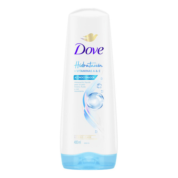 Acondicionador Dove Hidratación + Vitamina A & E 400 Ml