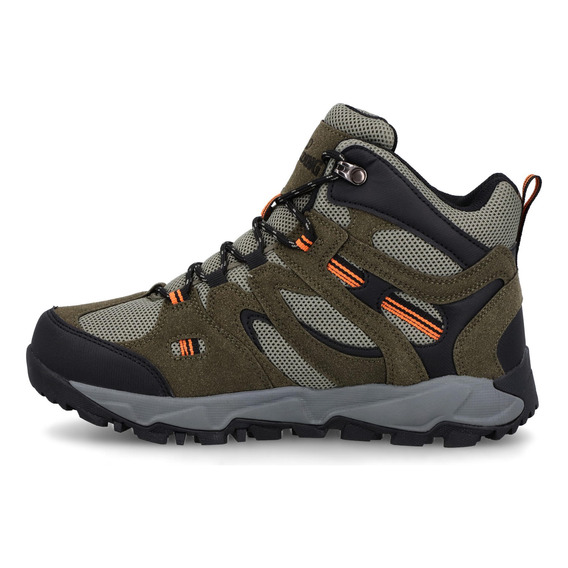 Zapatilla Outdoor Ipak Men Khaki-orange