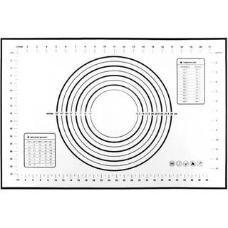 2tapete Silicona Antiadherente Para Fondant  De 40x60, 40x30