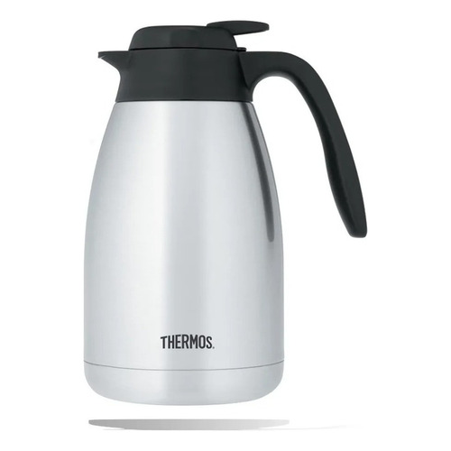 Jarra Térmica Acero Inoxidable Silver 1litro Thermos Color Plateado