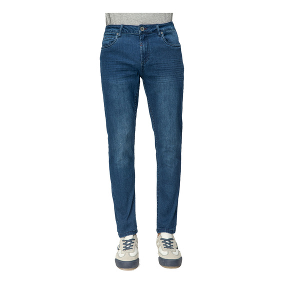 Jeans Skinny 101 Azul Hombre Fashion´s Park