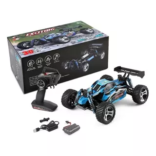 Carro De Controle Off Road Wltoys 184011 4wd 1/18 2.4ghz