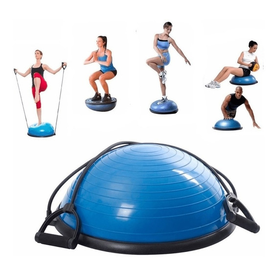 Bosu Para Ejercicios De Yoga Equilibrio Pilate Gimnasio 46cm