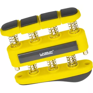 Exercitador Digiflex Dedos Leve 3lbs 1,36kg Amarelo Liveup