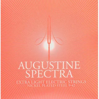 Cordas De Guitarra Elétrica Augustine Spectra Caliber 9-42