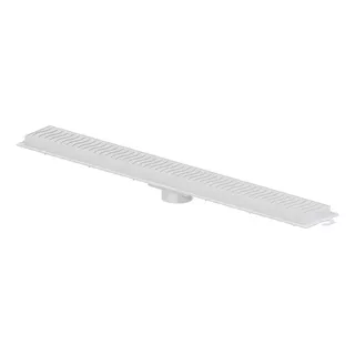 Ralo Linear Com Grelha 50cm Branca Flat - Tigre