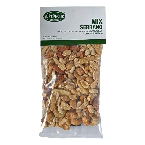 Mix Serrano 100 G El Peoncito