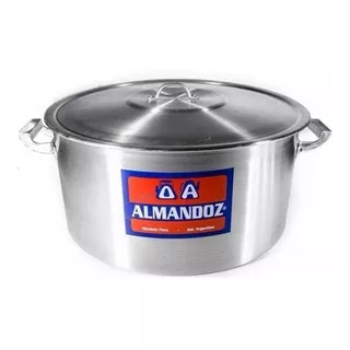 Cacerola Almandoz N°55 65.5l Plateado - 1 Unidad