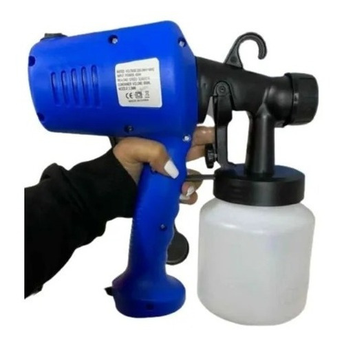 Pulverizador De Pintura Pistola Para Pintar Color Azul