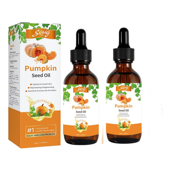 2pcs Aceite  Semilla De Calabaza Para - mL a $13803