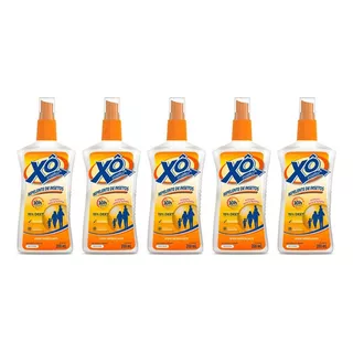 Xô Inseto Spray Repelente Proteção Para A Família Kit 5unid