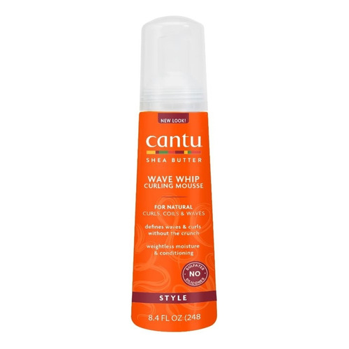 Cantu Wave Whip Curling Mousse Espuma 248ml Rizos Rulos