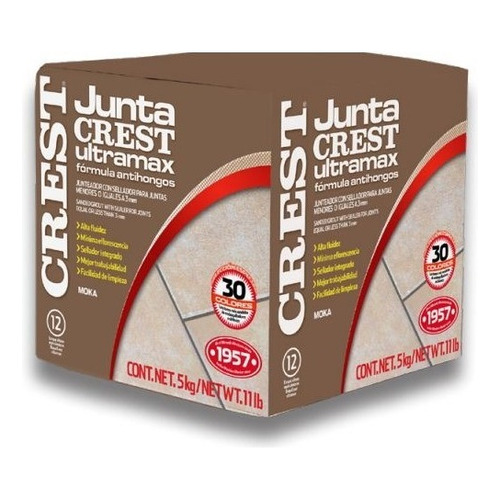 Juntacrest Ultramax 5kg Moka - Crest