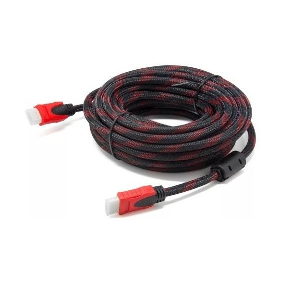 Cable Hdmi 25m V 1.4 Redondo Doble Filtro Ferrita