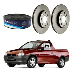  Disco Freio Dianteiro Corsa Pick Up 1.6 1995 A 2003