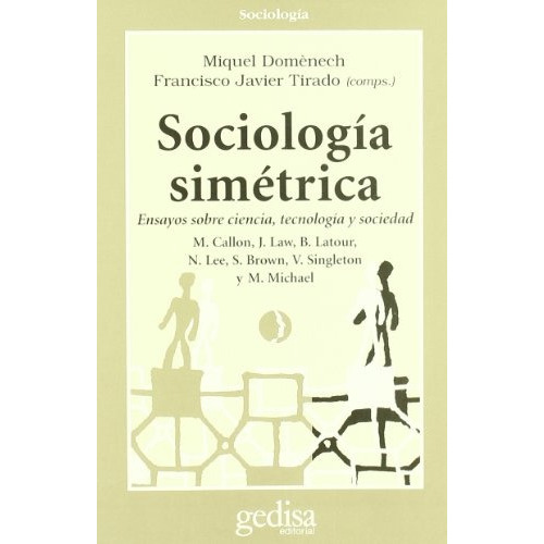 Sociología Simétrica, De Domenech-tirado. Editorial Gedisa, Tapa Blanda En Español