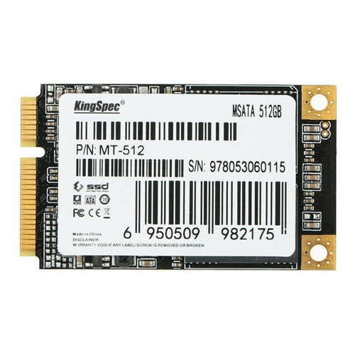 Disco sólido SSD interno KingSpec MT-512 512GB