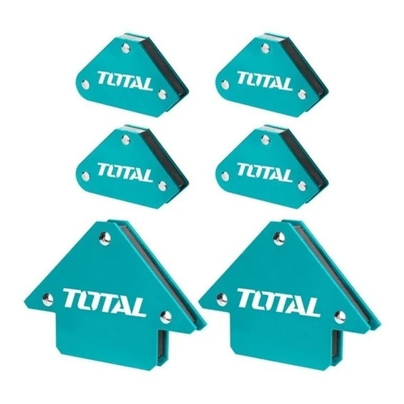 Escuadras Magneticas Soldador Set 6 Unidades Total Tamwh6002