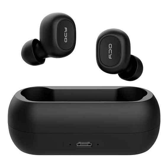 Audífonos Inalámbricos Qcy T1c Tws Ipx4 Bluetooth 5.3 Color Negro