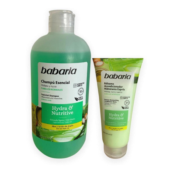 Combo Shampoo + Acondicionador Hydra & Nutritive Babaria