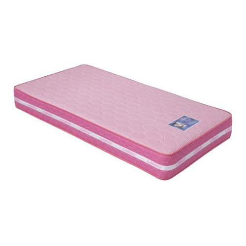 Colchón Individual de individual CL Muebles Pink rosa - 100cm x 190cm x 22cm