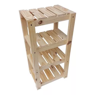 Organizador/estanteria/baño/madera/repisa/cocina80