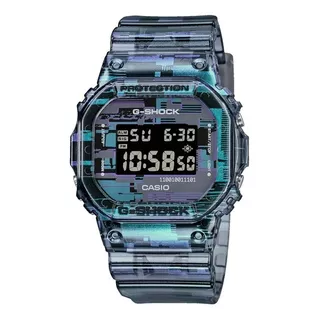 Reloj Casio Digital G-shock Dw-5600nn Furta Para Hombre, Color Correa, Color Bisel Translúcido, Color De Fondo Translúcido, Color Negro