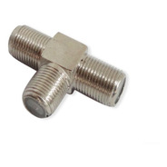 Conector Coaxial Tipo T, 3 Hembras/ Pack 5 Unidades 