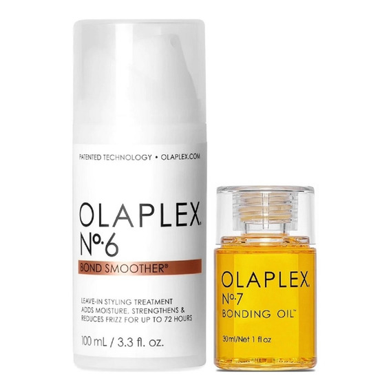 Olaplex N°6 + N°7 Crema Bond Smoother + Aceite Bonding Oil